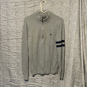 Men’s Abercrombie & Fitch Quarter-Zip Sweater
